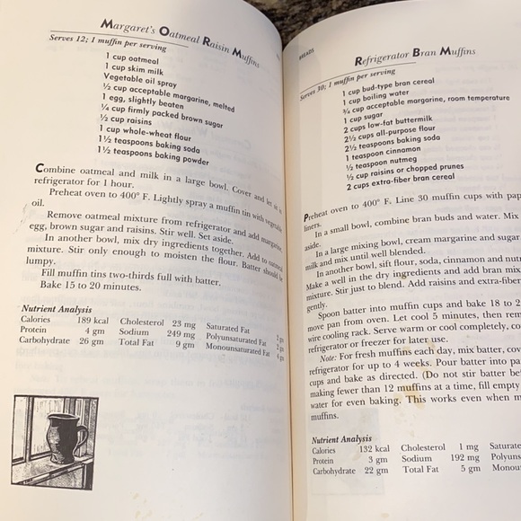 Hardcover Cookbook, American Heart Association 5th Edition - Picture 9 of 10